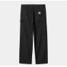 CARHARTT PANT SINGLE KNEE - BLACK STONE WASHED