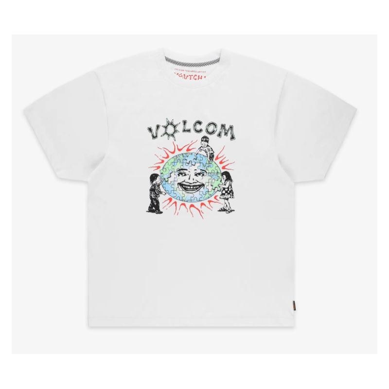 VOLCOM TEE KEUTCHI - WHITE