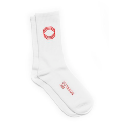 OCTAGON SOCK CLASSIC - WHITE