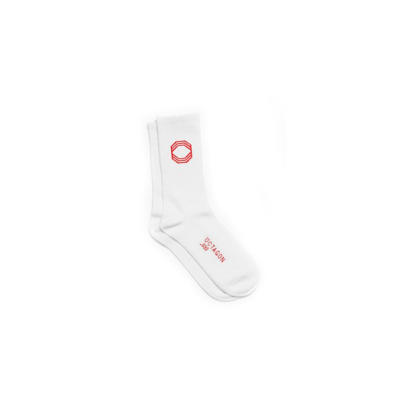 OCTAGON SOCK CLASSIC - WHITE