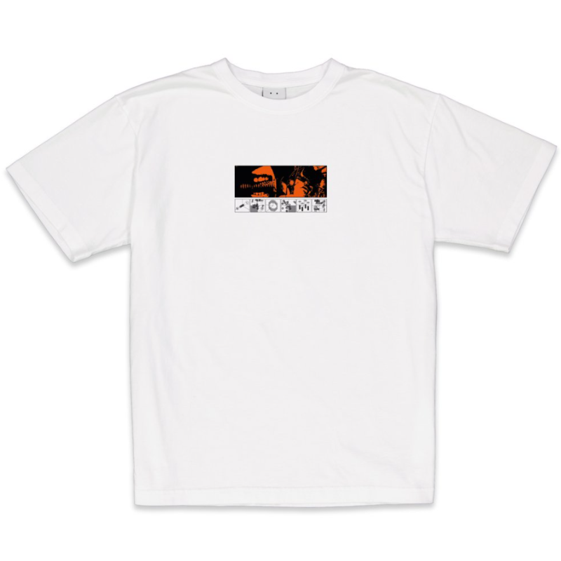 OCTAGON TEE TETSUO - WHITE