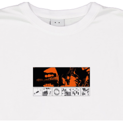 OCTAGON TEE TETSUO - WHITE