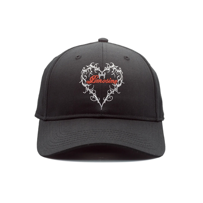 LIMOSINE CAP HEAART - BLACK