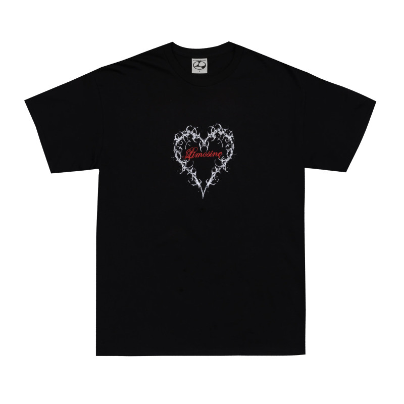 LIMOSINE TEE HEART - BLACK