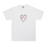 LIMOSINE TEE HEART - WHITE