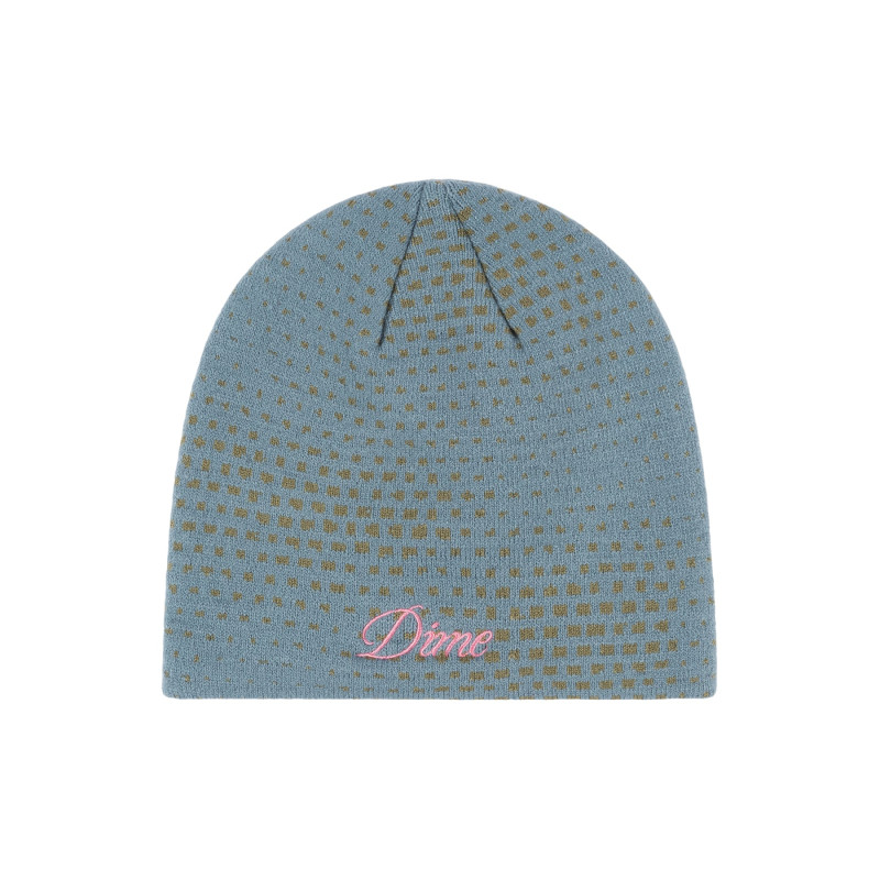 DIME CAP PIXEL SKULLY - STONE BLUE