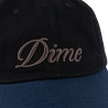 DIME CAP CURSIVE LOW - BLACK