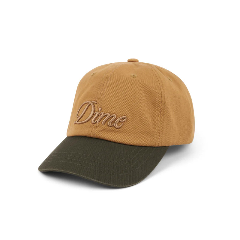 DIME CAP CURSIVE LOW - WHEAT