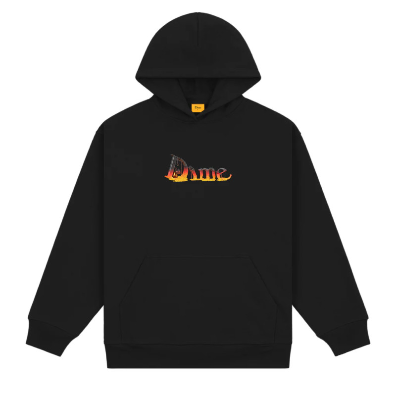 DIME HOODIE CLASSIC SKYNET - BLACK