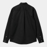 CARHARTT SHIRT MADISON - BLACK WAX