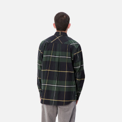 CARHARTT SHIRT GARNETT - GARNETT CHECK SYCAMO