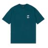 MAGENTA TEE AERIAL - PETROL BLUE