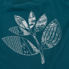 MAGENTA TEE AERIAL - PETROL BLUE