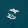 MAGENTA TEE AERIAL - PETROL BLUE