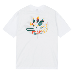 MAGENTA TEE JAZZ - WHITE