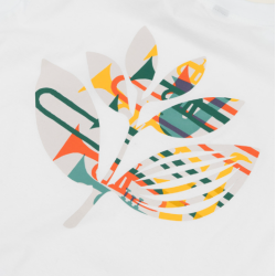 MAGENTA TEE JAZZ - WHITE