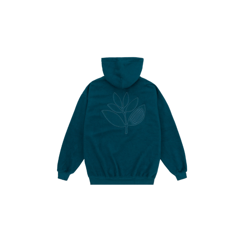 MAGENTA HOODIE PATCH - PETROL BLUE