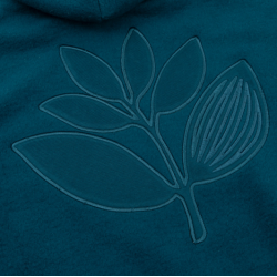 MAGENTA HOODIE PATCH - PETROL BLUE