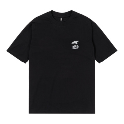MAGENTA TEE AERIAL - BLACK