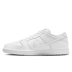 NIKE SB SHOES DUNK LOW - WHITE WHITE