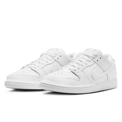 NIKE SB SHOES DUNK LOW - WHITE WHITE