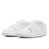 NIKE SB SHOES DUNK LOW - WHITE WHITE