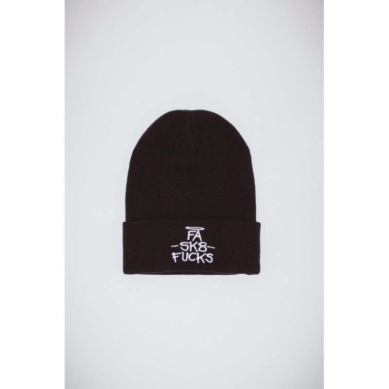 FUCKING AWESOME BEANIE FA SK8 FUCK - BLACK