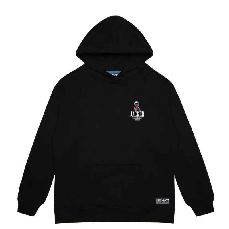 JACKER HOODIE BIG PHARMA - BLACK