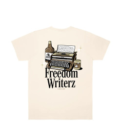 JACKER TEE FREEDOM WRITERZ - BEIGE
