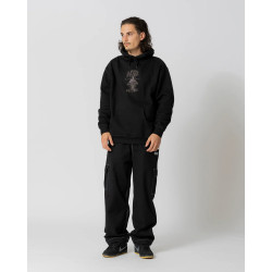 JACKER HOODIE LOBSTER SERVICE - BLACK