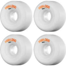 MINI LOGO WHEELS A-CUT - WHITE