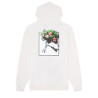 HOCKEY HOODIE ROSES - BONE