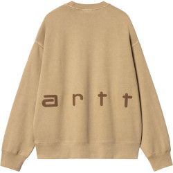 CARHARTT CREW FELT SCRIPT - PEANUT TOBACCO