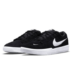 NIKE SB SHOES FORCE 58 - BLACK WHITE BLACK