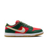 NIKE SB SHOES DUNK LOW - FIR WHITE UNIVERSITY