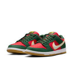 NIKE SB SHOES DUNK LOW - FIR WHITE UNIVERSITY