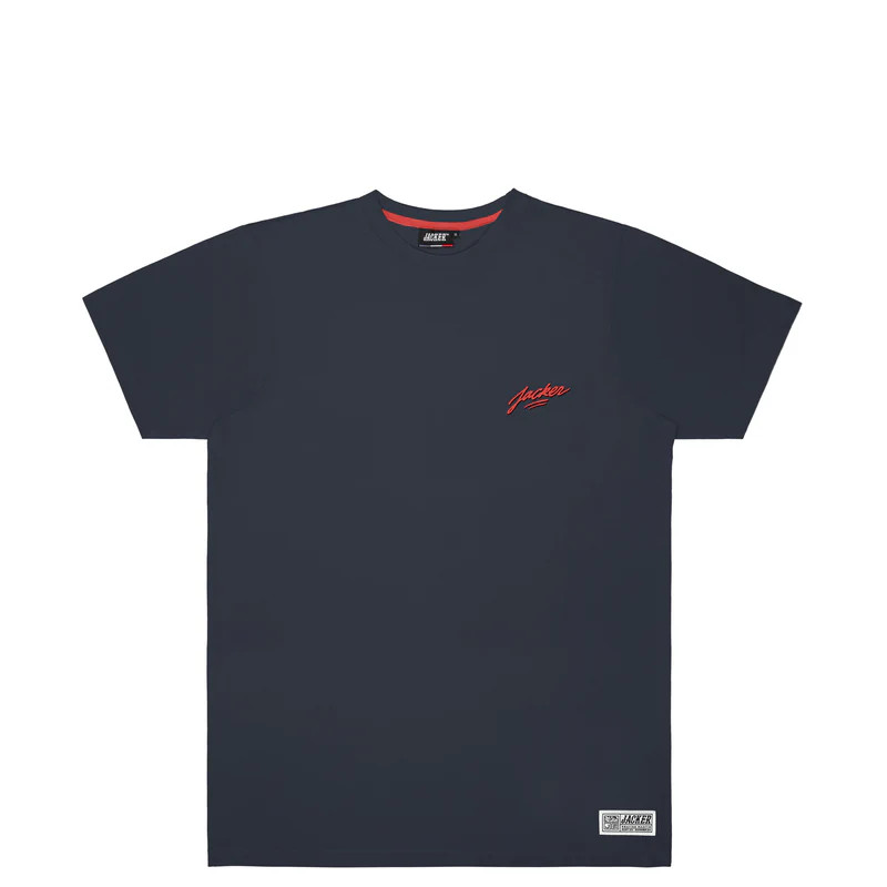 JACKER TEE BLACK TRADE - BLUE
