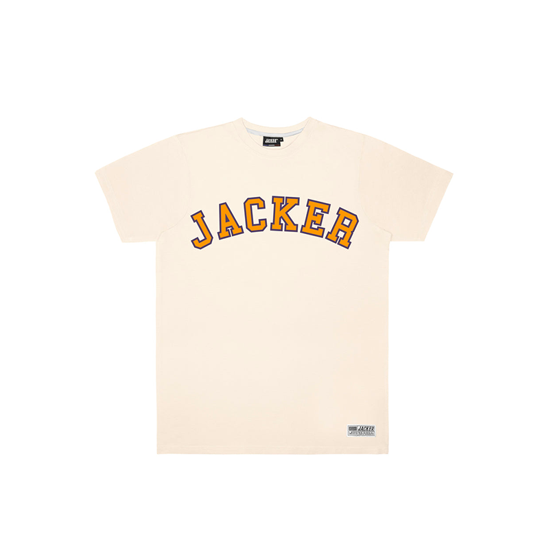 JACKER TEE COLLEGE T - BEIGE