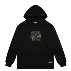 JACKER HOODIE DISTILLERY - BLACK