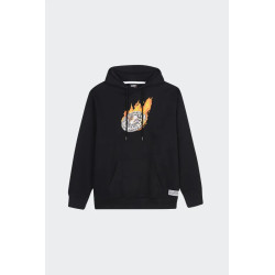 JACKER HOODIE MIXTAP - BLACK