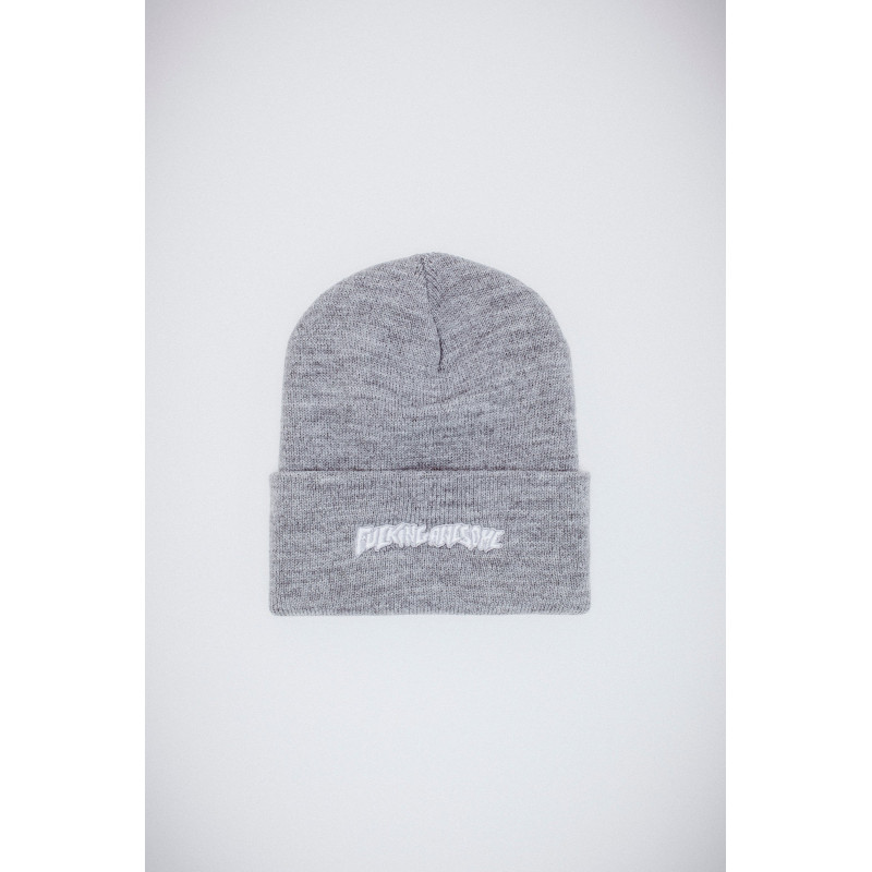 FA BEANIE LITTLE STAMP EMB - GREY HEATHER