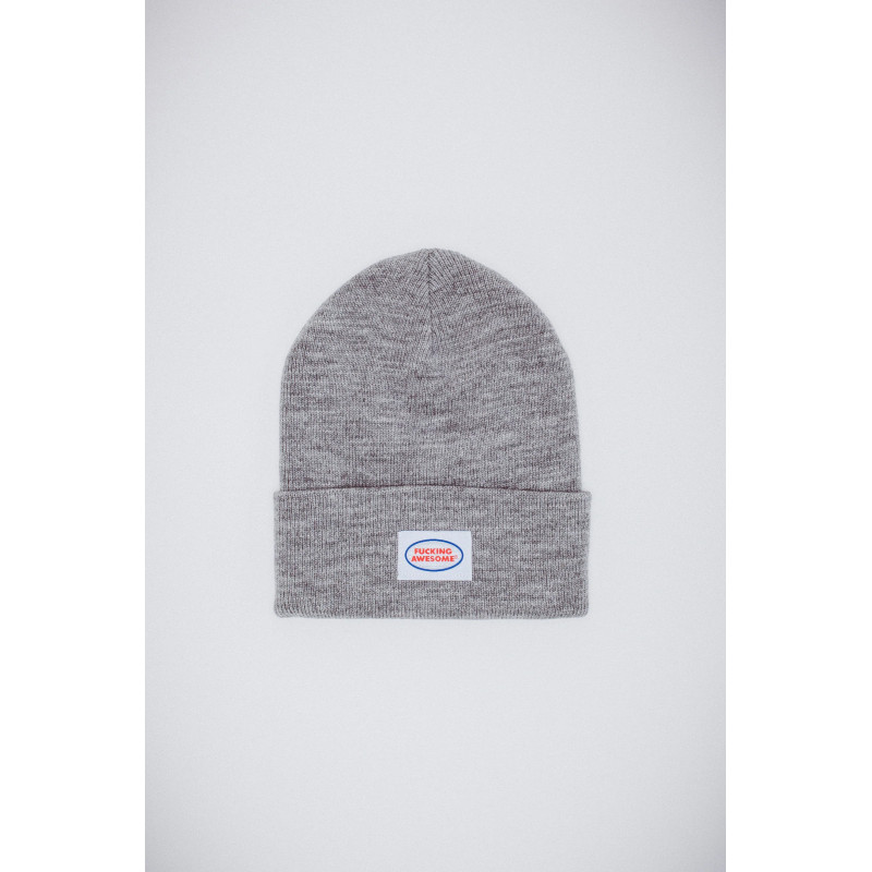 FA BEANIE MECHANIC CUFF - HEATHER GREY