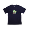 HODDLE TEE FLOWERS - NAVY