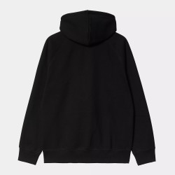 CARHARTT ZIP CHASE HOODED - BLACK GOLD