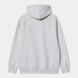 CARHARTT HOODY CHASE - ASH HEATHER GOLD