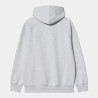 CARHARTT HOODY CHASE - ASH HEATHER GOLD