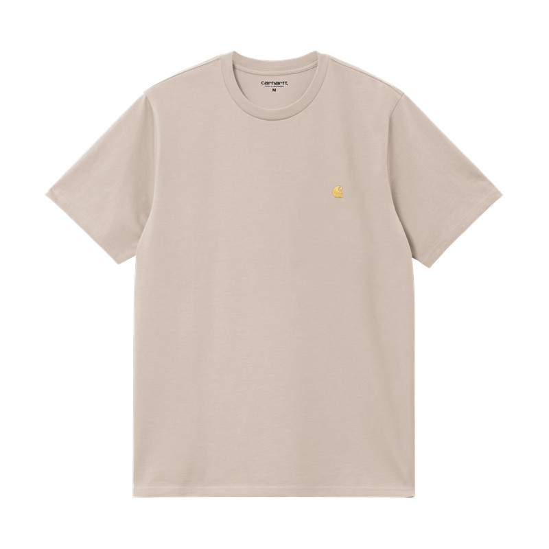 CARHARTT TEE CHASE - DUSKY BEIGE GOLD