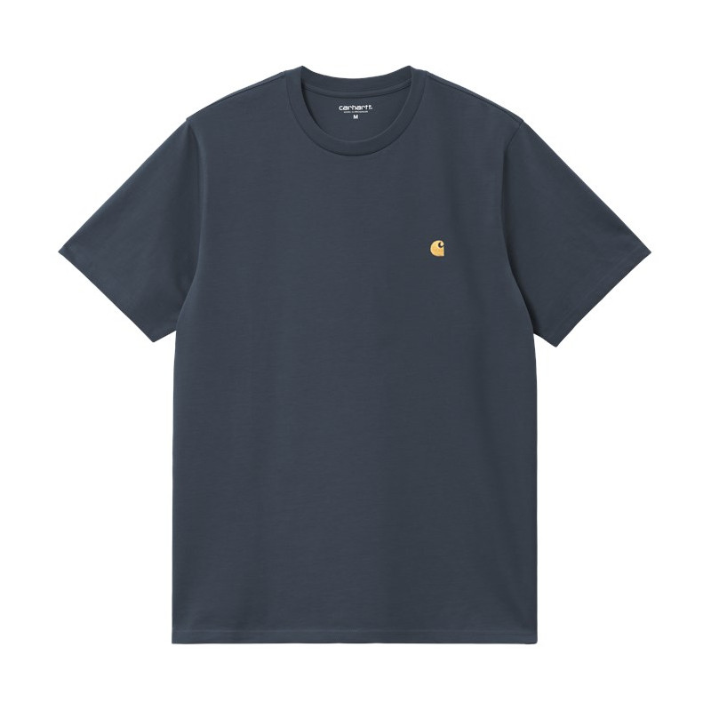 CARHARTT TEE CHASE - DUSKY BLUE GOLD