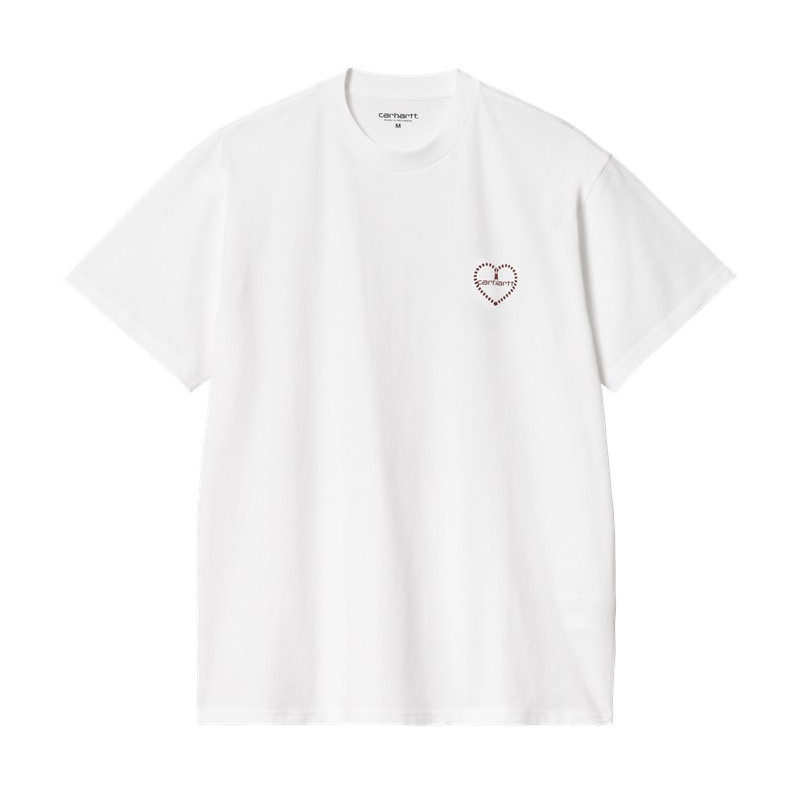 CARHARTT TEE FUROSHIKI - WHITE RED