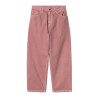 CARHARTT JEAN BRANDON - DUSKY PINK